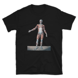 Jean-Baptiste Marc Bourgery - Muscles of the human body posterior view, 半袖ユニセックスTシャツ