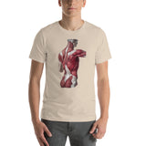 Jean-Baptiste Marc Bourgery - Back muscles 半袖ユニセックスTシャツ